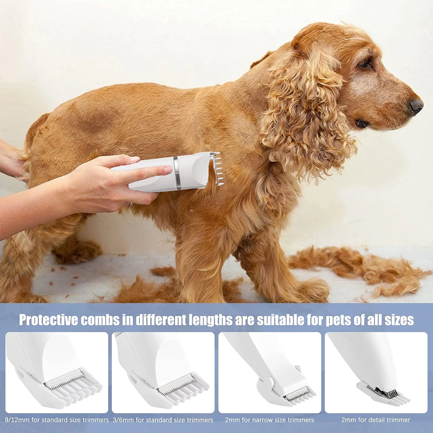 pet rechargable grooming kit